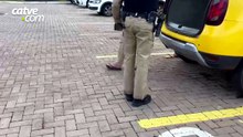 Homem é preso após mulher ficar com forte hematoma no olho durante briga em Ibema