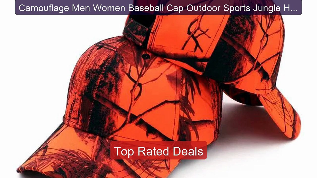 Camouflage Men Women Baseball Cap Outdoor Sport...