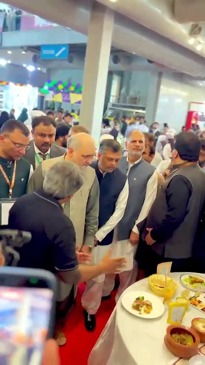Jamaat-e-Islami Chief Naeem Ur Rehman Visits COTHM Azadi Culinary Championship 2026 at Expo Centre Lahore!