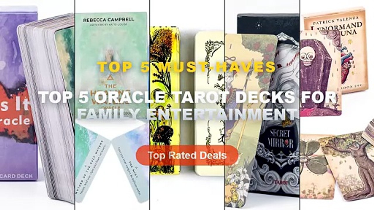Cheap & Best Top 5 Oracle Tarot Decks For Famil...