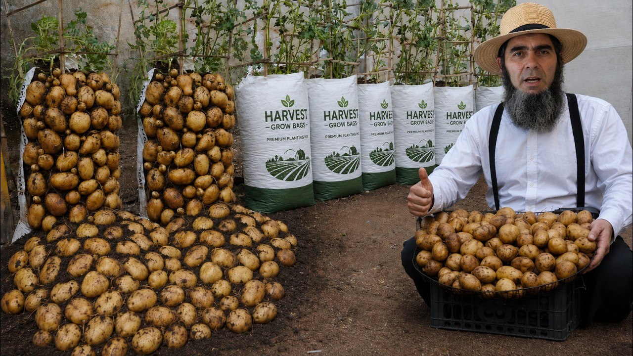 Grow Potatoes in Soil Bags and Never Buy Potatoes Again