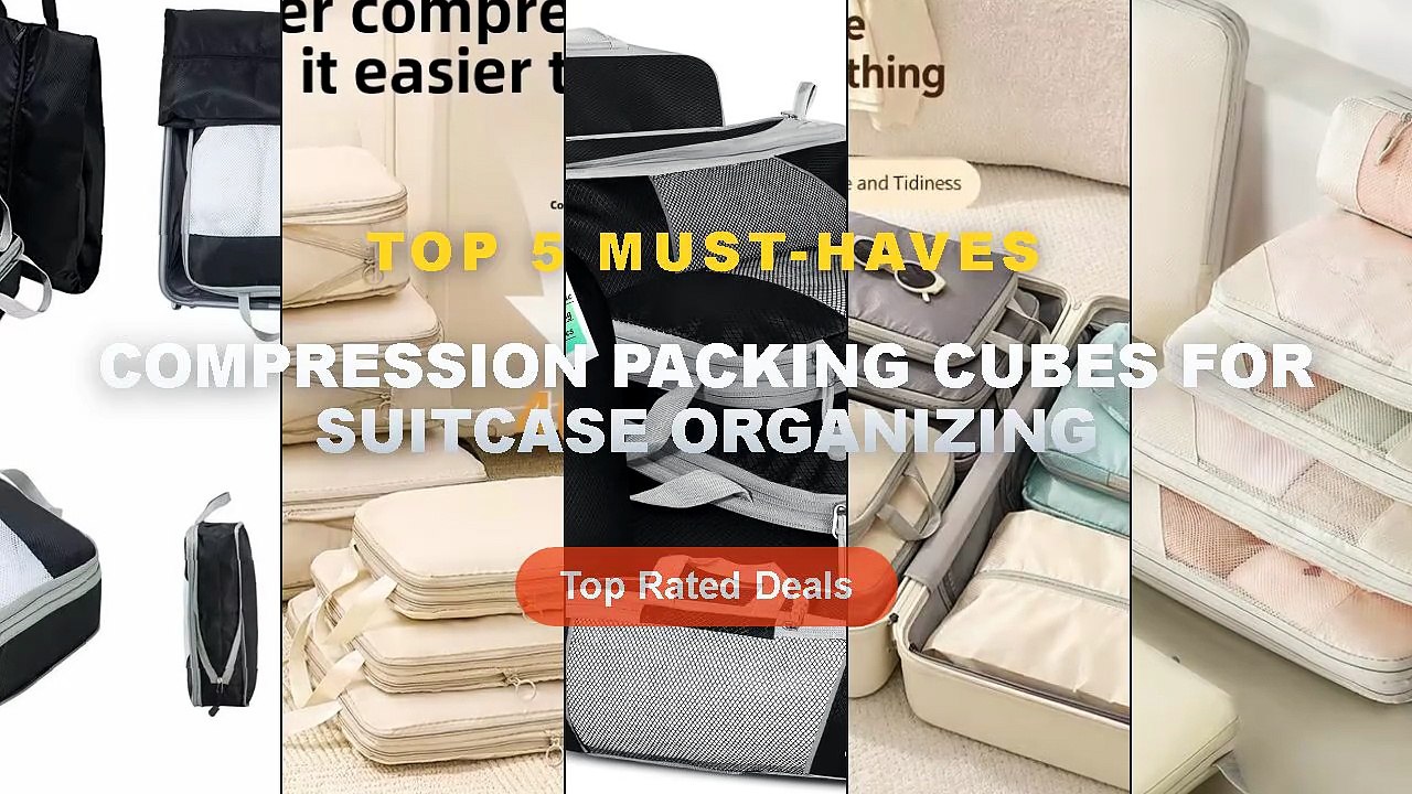 Cheap & Best Compression Packing Cubes For Suit...
