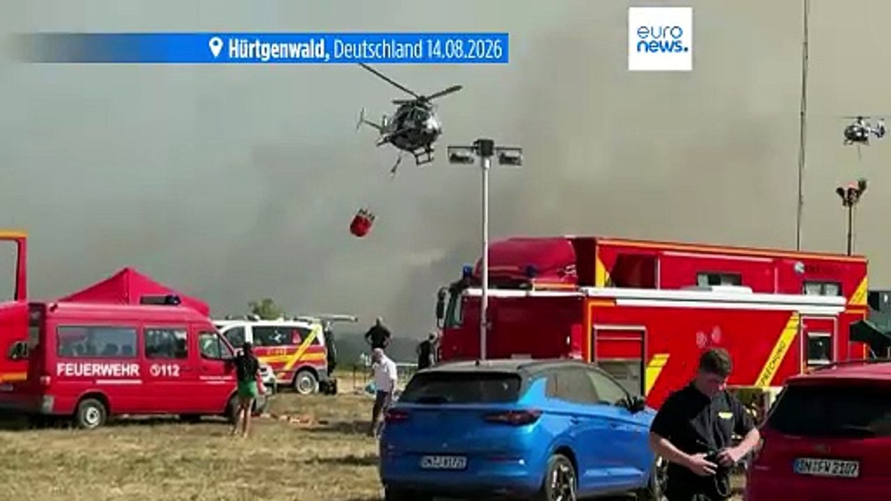 Waldbrände verwüsten Europa, Tausende müssen ihre Häuser verlassen