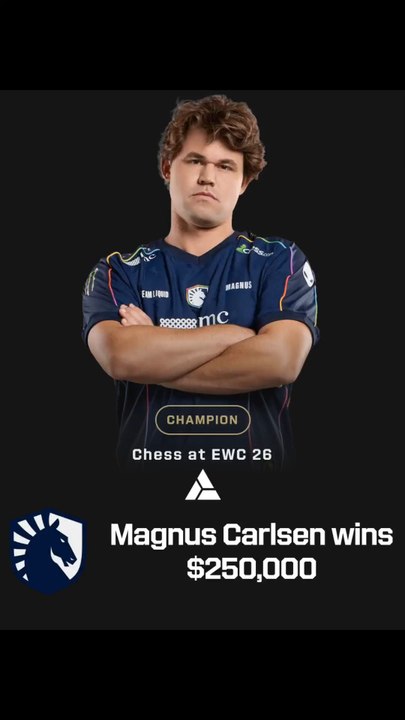 Magnus doing Magnus things. Champion EWC26
