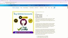 Top Sites to Buy Old GitHub Accounts (Aged or New) (docx)