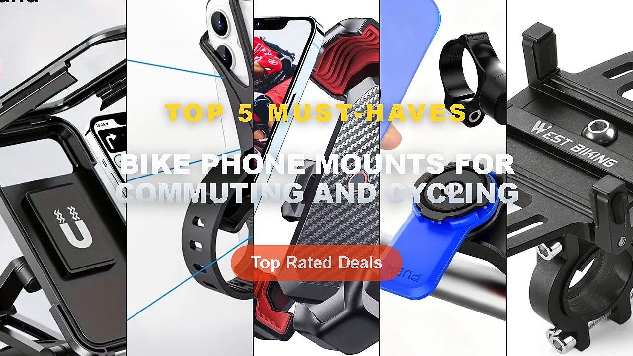 Top 5 Best Bike Phone Mounts For Commuting And...