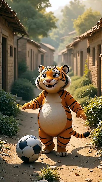 When Ai Orange Fat Cat teach the lesson to Tige...