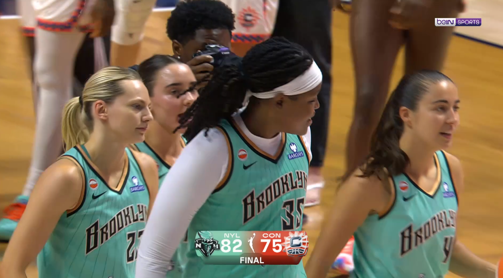 WNBA : Le Liberty et Marine Johannès maîtrisent le Sun