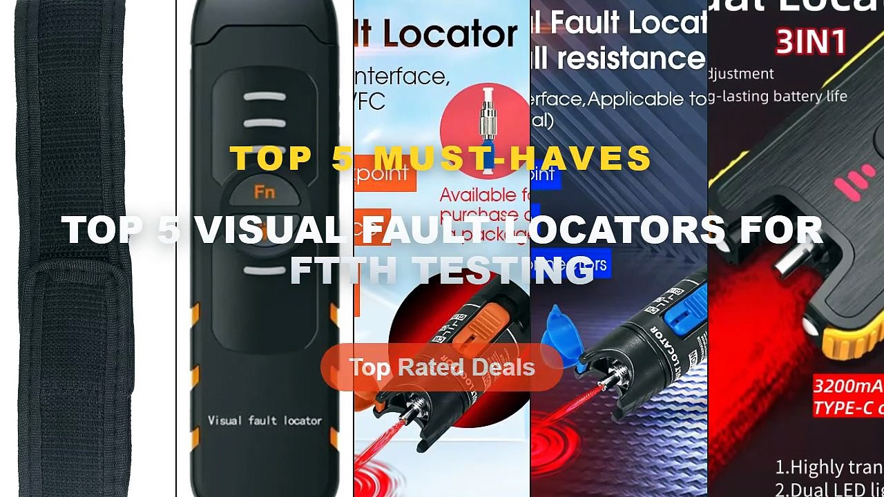 Best Top 5 Visual Fault Locators For FTTH Testi...