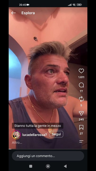 Luca dellarossa  siamo gli unici ad avere l'acqua
