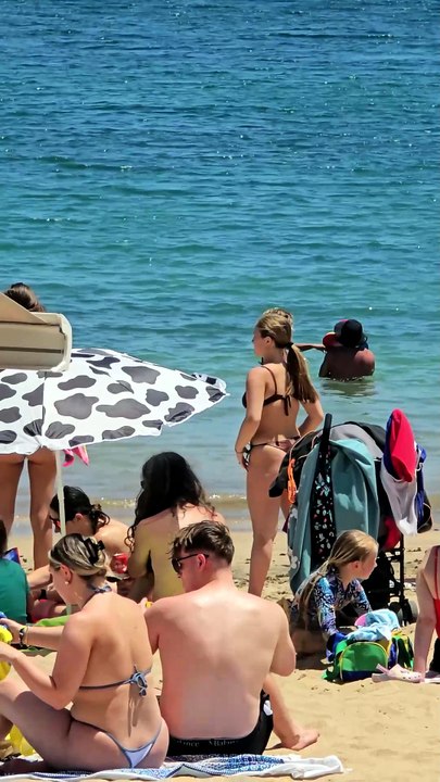 A beuty day in Copacabana Beach in Rio de Janei...