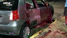 Motociclista fratura braço em acidente com Palio em Toledo