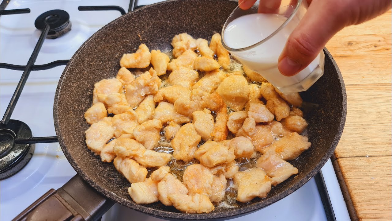 Hähnchenfilet Rezept für 3 Minuten Zubereitung und 7 Minuten Kochen - einfacher geht es nicht!