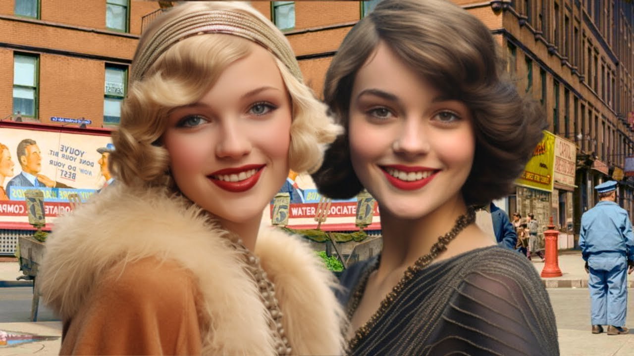 1920s USA - Rare Colorized Photos of Vintage Am...
