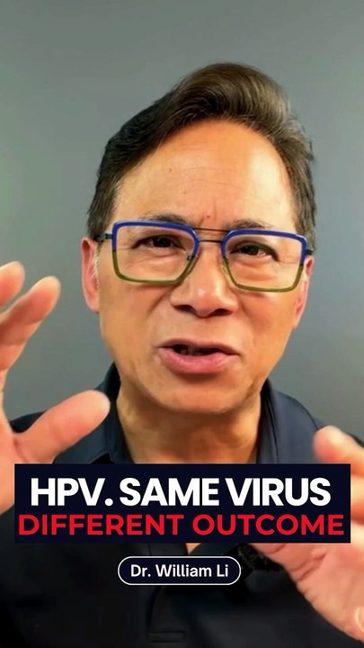  Two healthy people. Similar age. Similar lifestyle. Both are exposed to HPV.    Months later, one person's immune system has cleared the virus. The other continues to testpositive. 