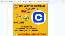 Top 5 Secure Platforms To Buy Verified Coinbase Accounts