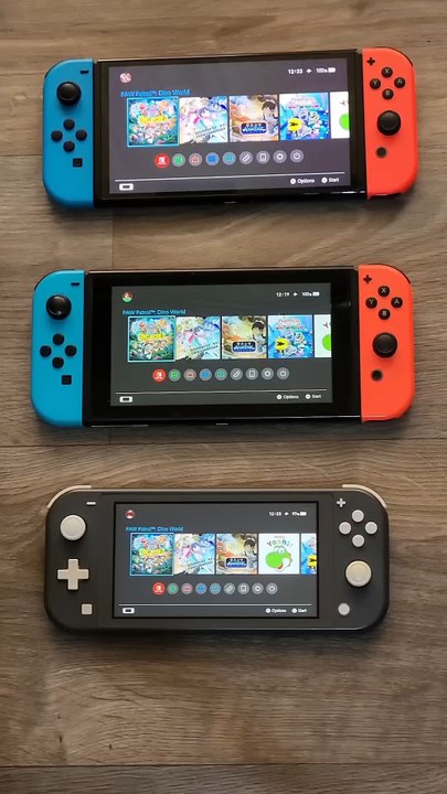 PAW Patrol Dino World Switch Lite vs Standard v...