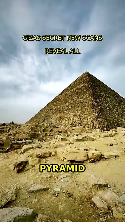 Giza's Secret 🤫: New Scans Reveal All!
