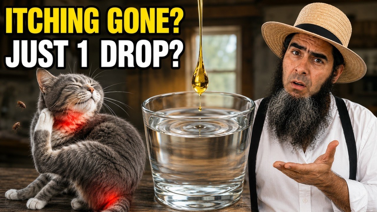 The Old Flea TRICK That Costs a Drop of Soap