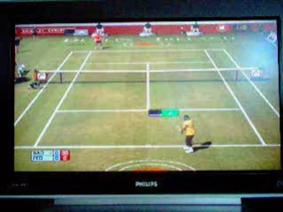 1er jeu Nadal vs Federer Wimbledon