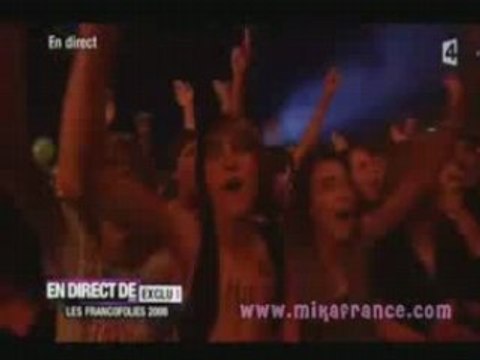 Mika aux Francofolies 2008
