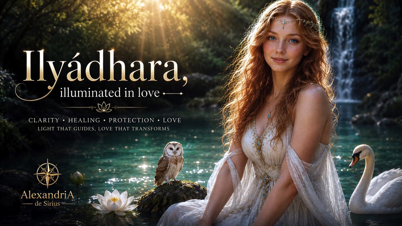 Ilyádhara, radiant in love