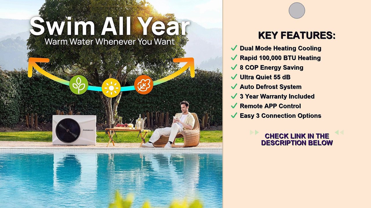 Best AQUASTRONG Swimming Pool Heat Pump 2024 Re...