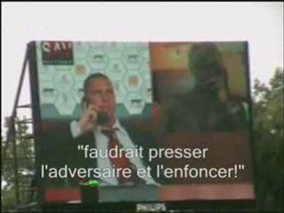 SAV d'obraniak et de mavuba:Presser l'adversaire