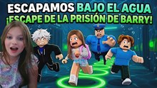 ¡Escapamos de Underwater Barry's Prison Run!