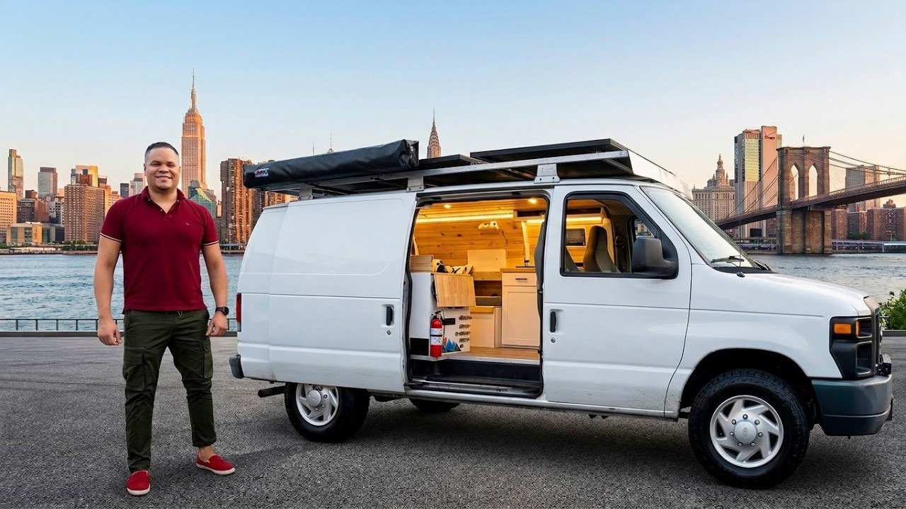 Why He Built a Low-Top Stealth Camper for City Living