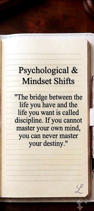 The Power of Discipline | Psychological & Mindset Shifts for Success Description: