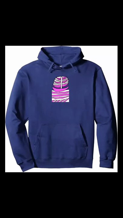 sea of pink and white Pullover Hoodie