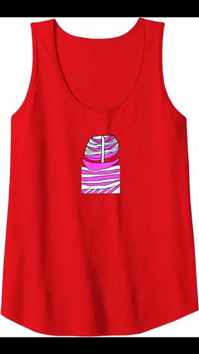 sea of pink and white Tank Top
