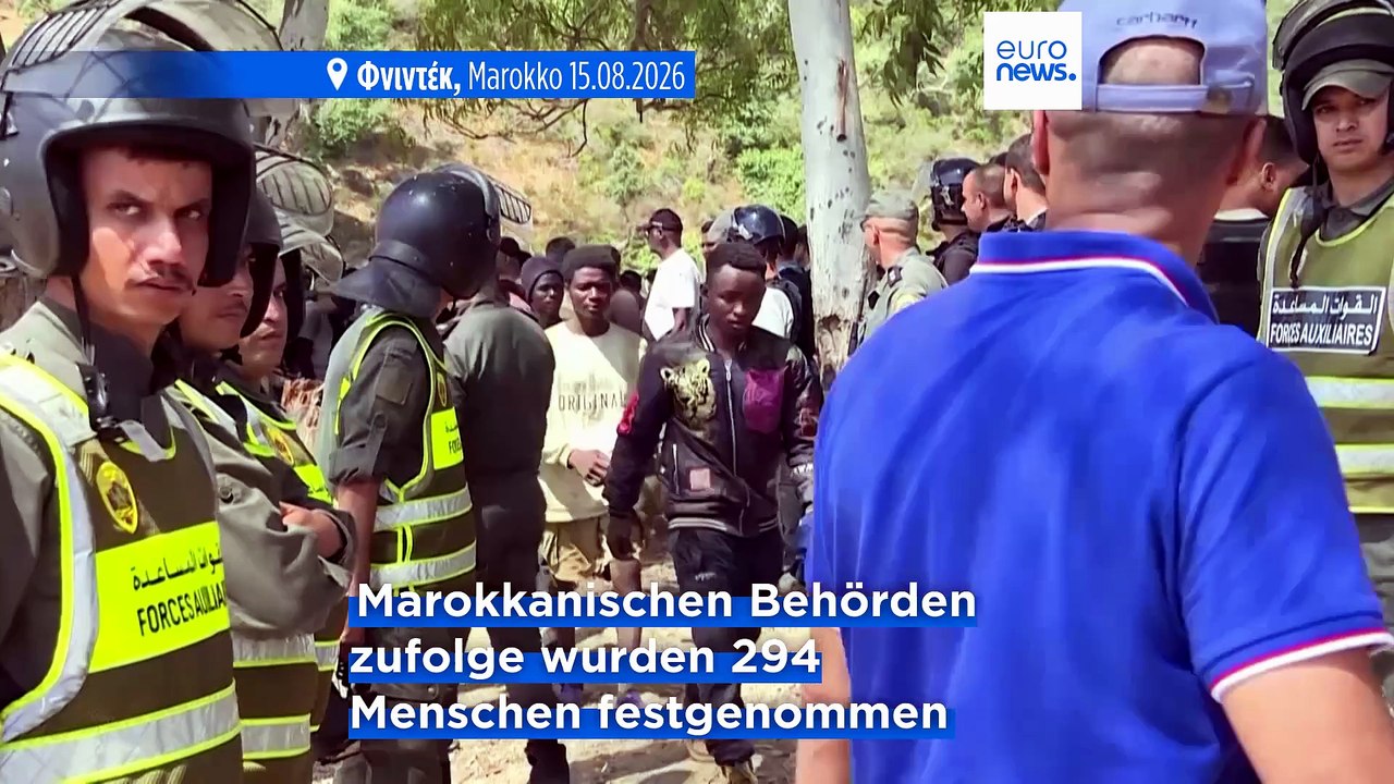 Marokko stoppt neuen Ansturm auf Ceuta: Migranten am Grenzübertritt gehindert