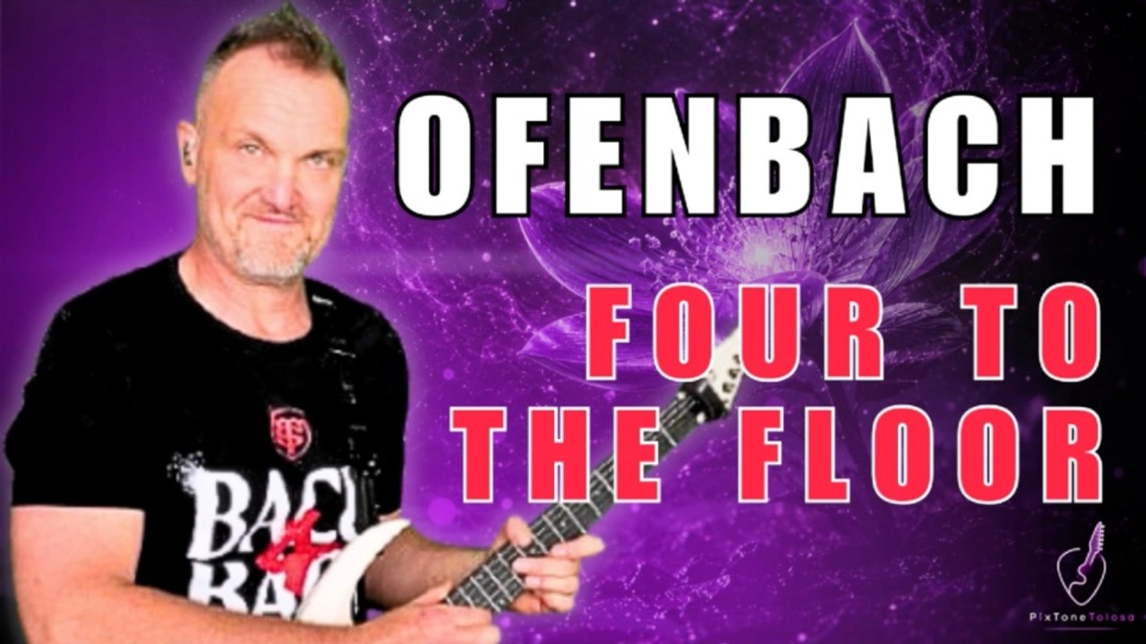 OFENBACH - FOUR TO THE FLOOR... WHEN ELECTRO BECOMES ROCK ? 👀🎸 (Guitar Cover)
