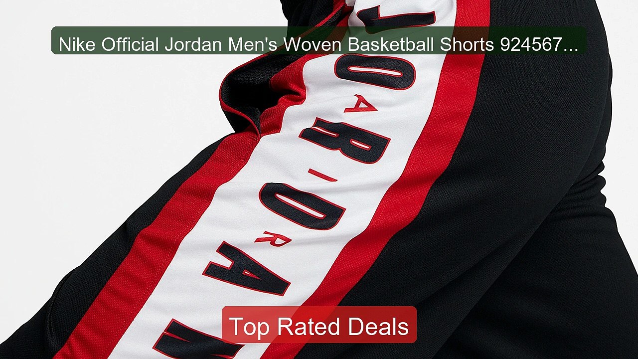Nike Official Jordan Men's Woven Basketball Shorts 924567-010 -- Best Buy 2026 | Great Quality!