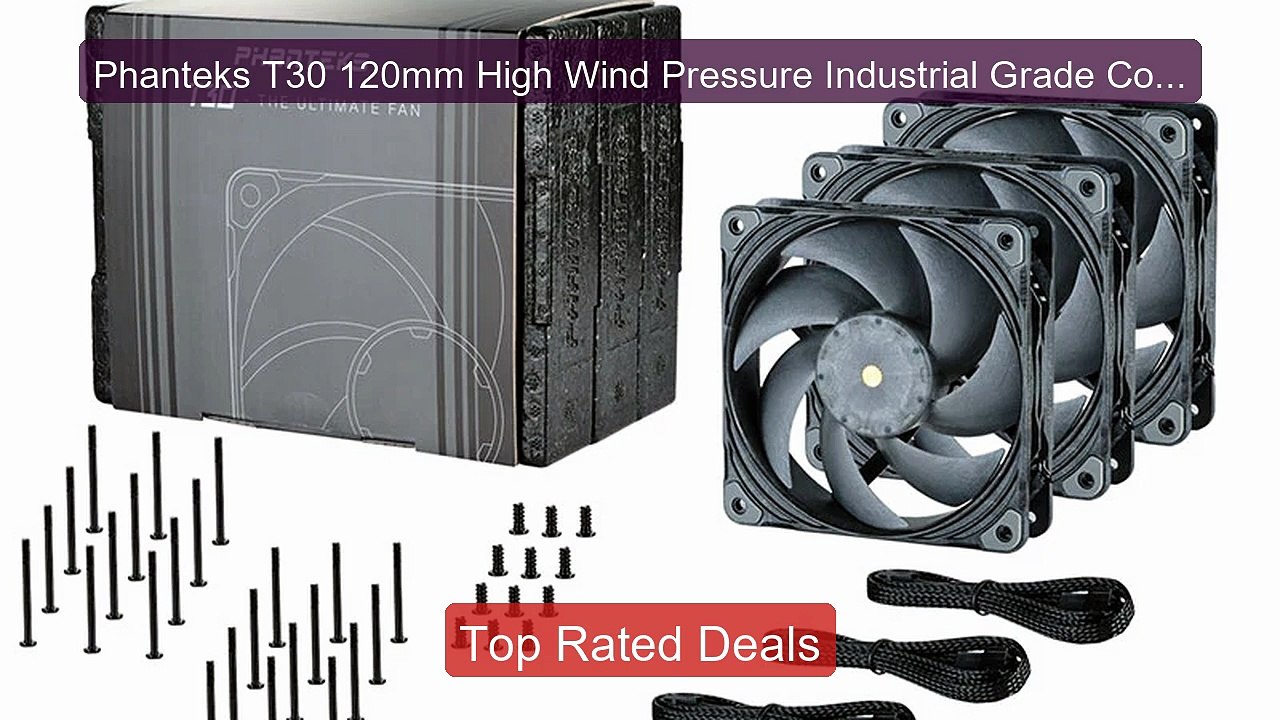 Phanteks T30 120mm High Wind Pressure Industrial Grade Cooling fan... -- Best Deal 2026 | Shop Now!