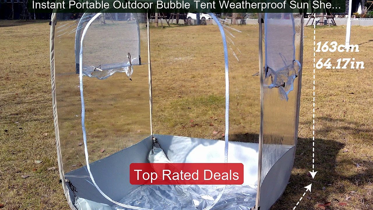 Instant Portable Outdoor Bubble Tent Weatherproof Sun Shelter ... -- Hot Deal 2026 | Limited Offer!