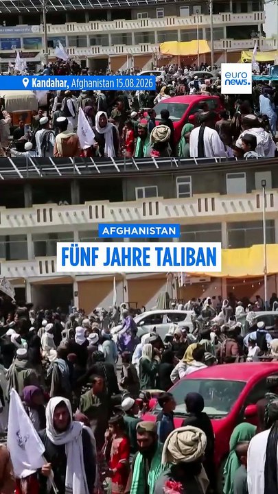 Taliban begehen fünften Jahrestag ihrer Machtübernahme in Afghanistan