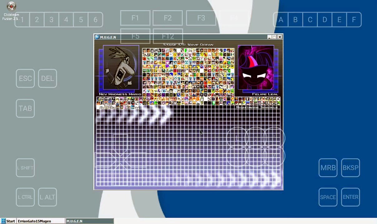 ErriasGato15Mugen: Team Reimu Hakurei Vs Team Felipe Dork And Gabe Virgin