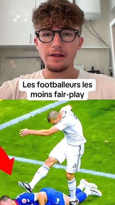 Les footballeurs les moins fair-play #football #footballeur #fairplay