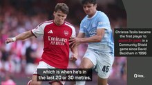 Arteta hails Tzolis after big win over Man City