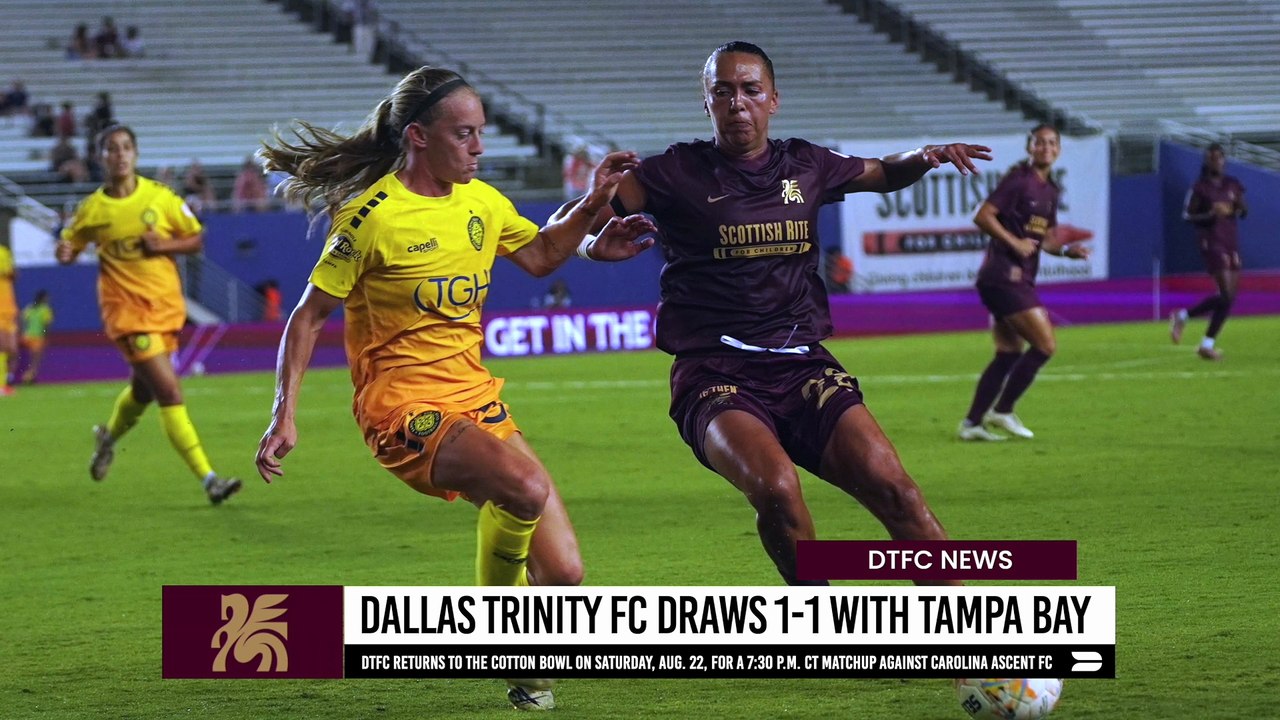 Dallas Trinity FC vs. Tampa Bay Sun FC | 1-1 Home Opener Draw