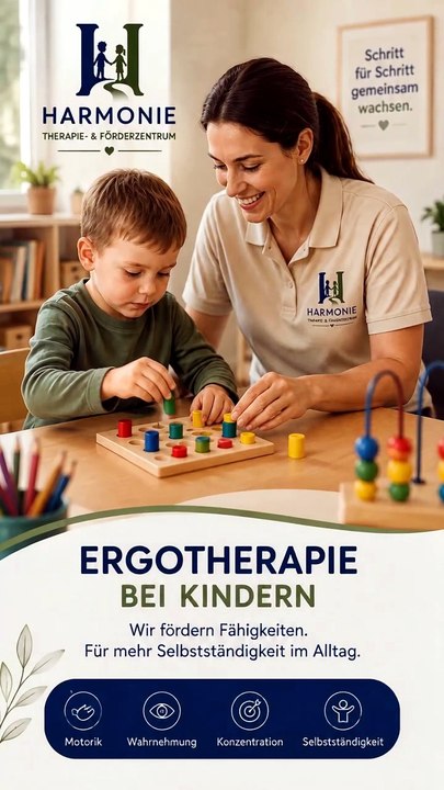 Ergotherapie kann Kinder dabei unterstützen