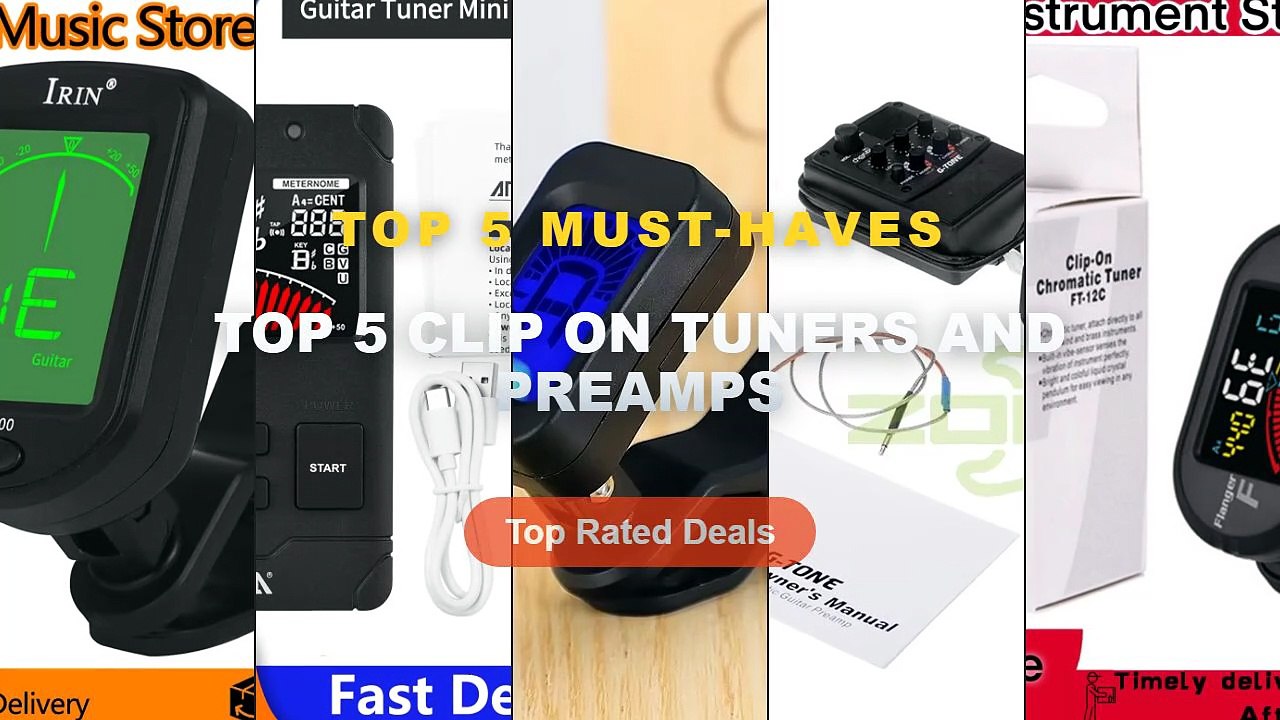 Don't Buy Top 5 Clip On Tuners And Preamps Befo...