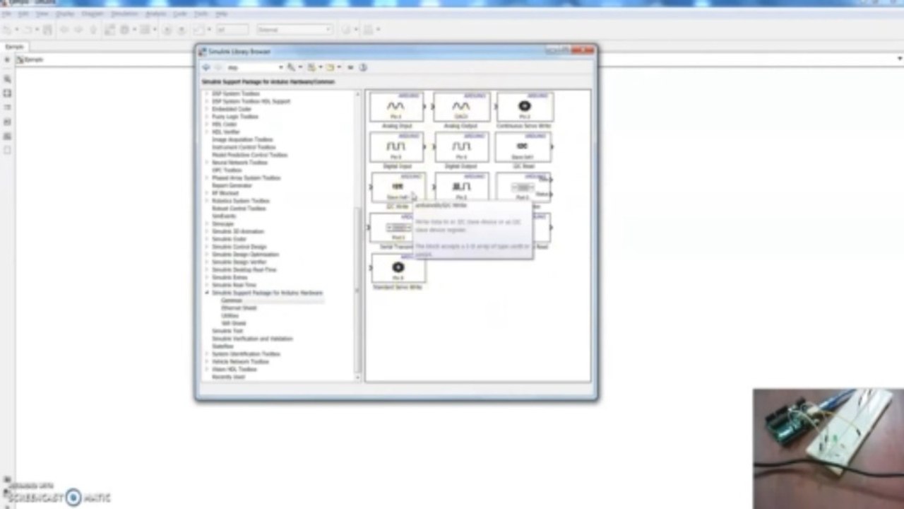 Conexión Arduino - Simulink /Ing. Paul Corrales