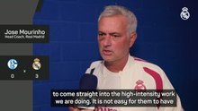 Mourinho impressed with attitude of returning stars for Real Madrid