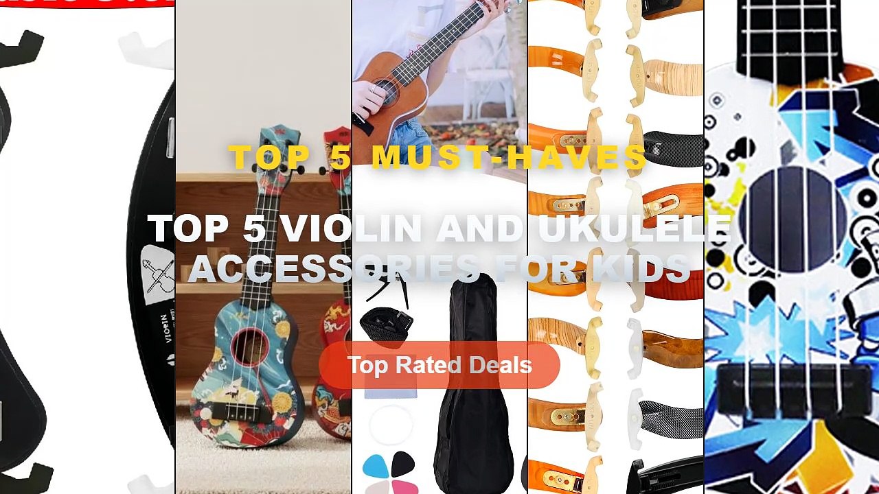 Best Top 5 Violin And Ukulele Accessories For K...