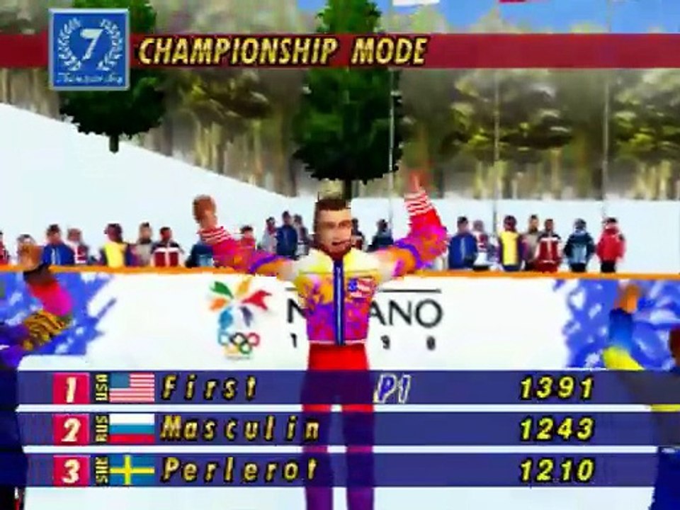 N64 Nagano Winter Olympics '98 Ending Credits