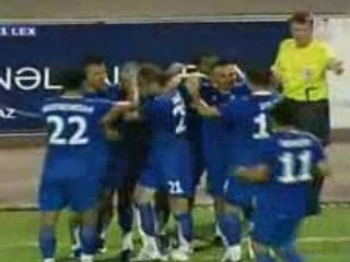 Xazar Lankaran 0 : 1 Lech Poznań  Lewandowski